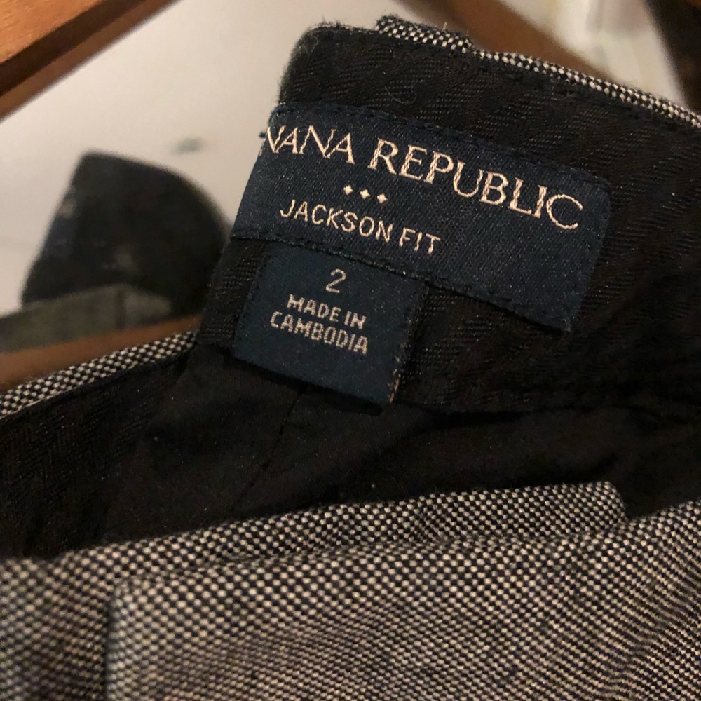 Banana Republic grey pants